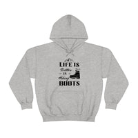 Unisex Hooded Sweatshirt - Hiking Boots