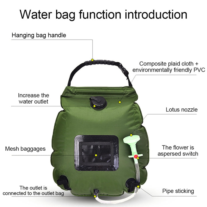 Camping Shower Bag