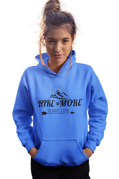 Unisex Hooded Sweatshirt - Hike More