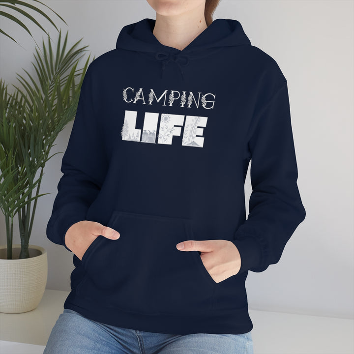 Unisex Hooded Sweatshirt - Camping Life
